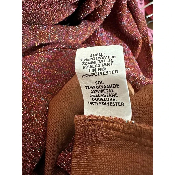 NWOT  Ramy BrookPortia Metallic Dress - Picture 7 of 9